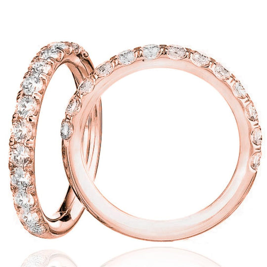 CW Signature 18K Rose Gold Diamond Band R01132R