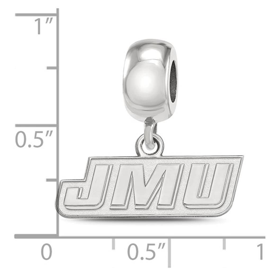 Sterling Silver Small James Madison University Charm SS026JMU