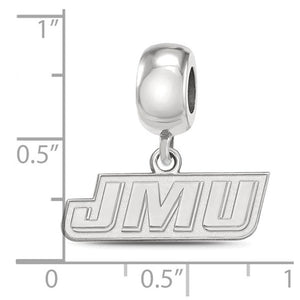 Sterling Silver Small James Madison University Charm SS026JMU