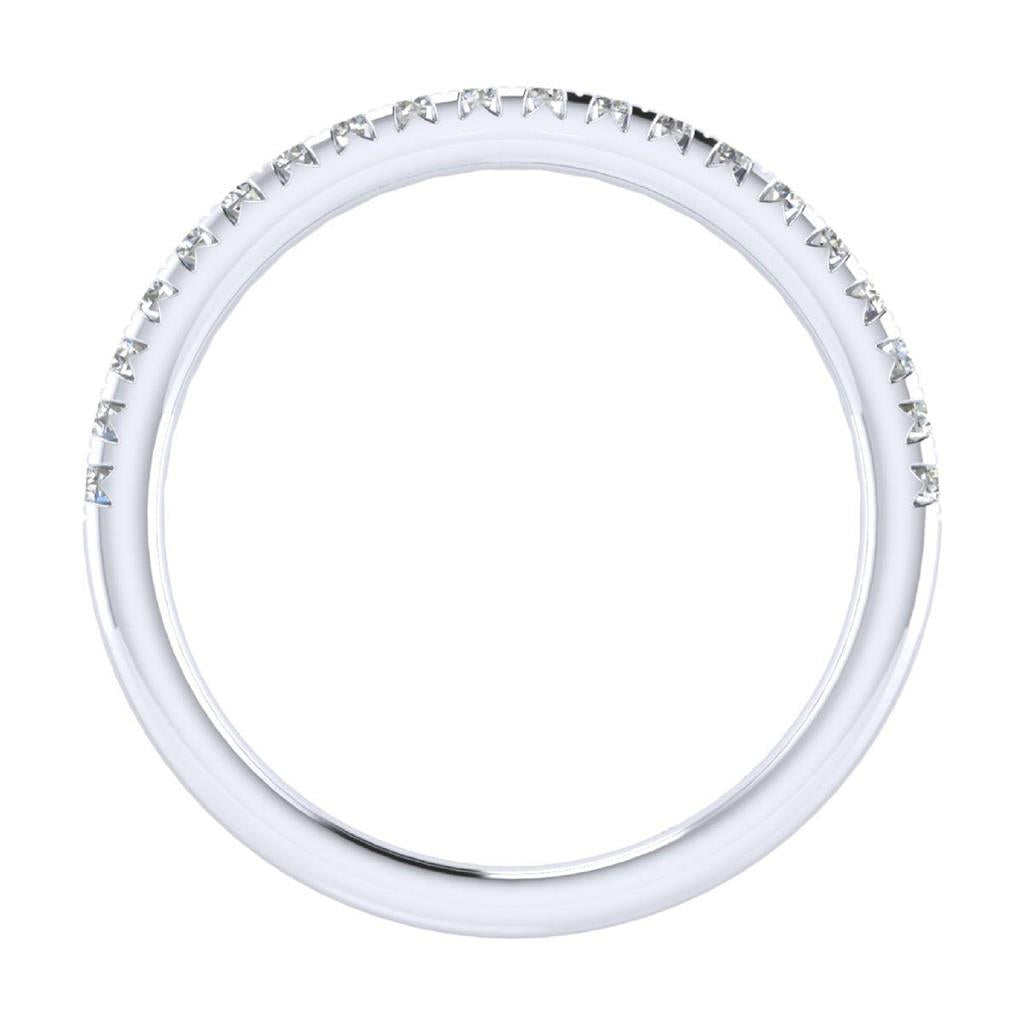 Gabriel & Co 14K White Gold Diamond Anniversary Band AN12920W44JJ