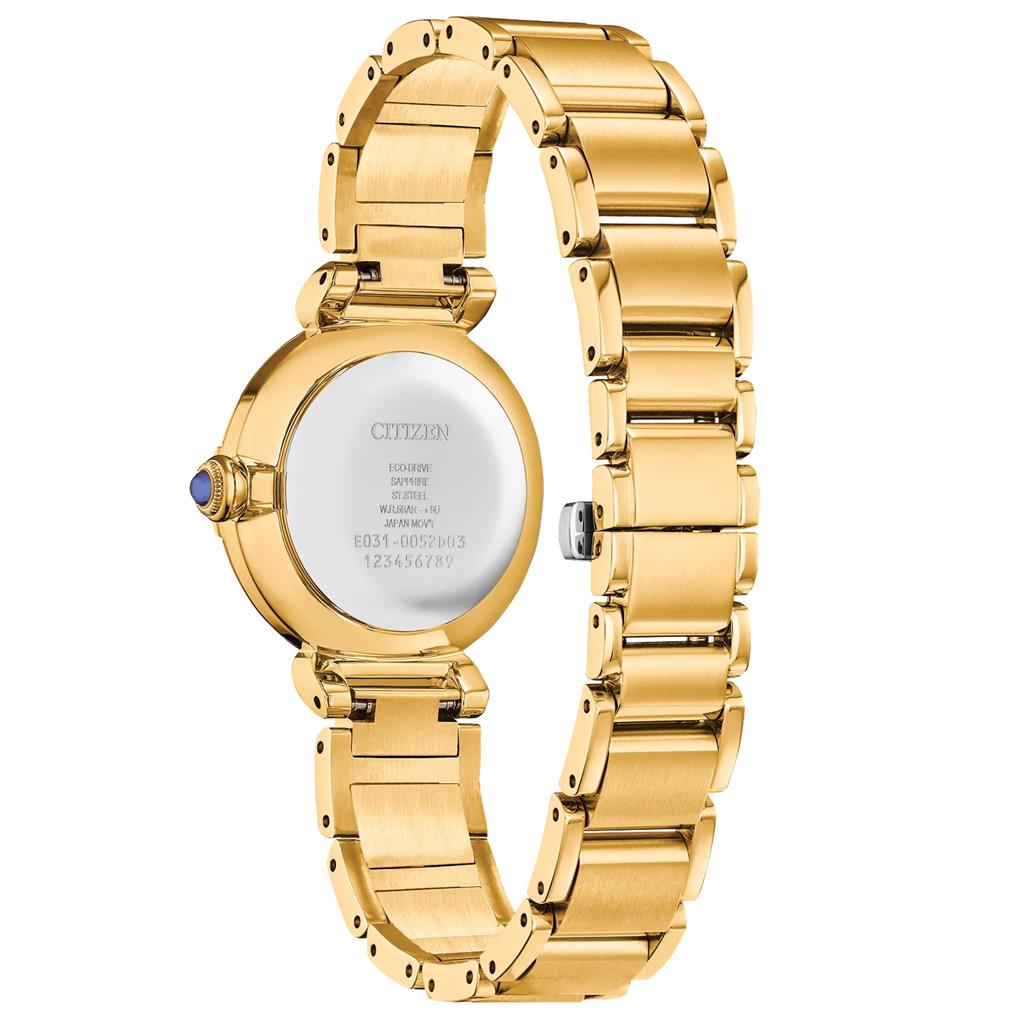 Citizen Gold-Tone L Mae Eco Drive Watch EM1062-57D