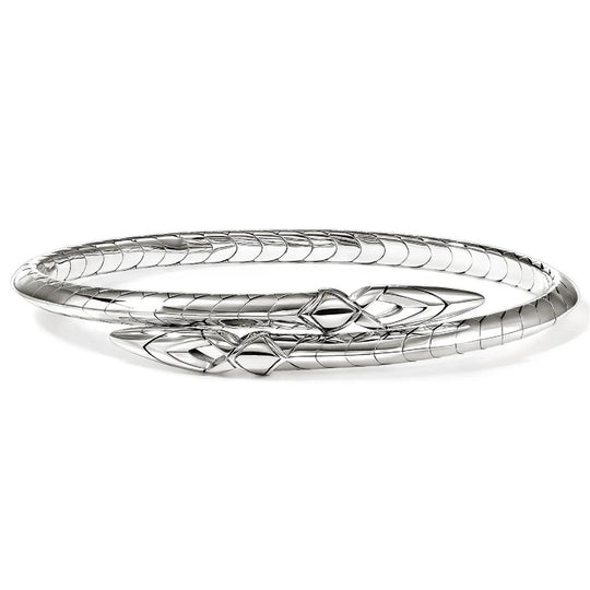 John Hardy Sterling Silver Naga Bypass Flex Cuff CB60397XM