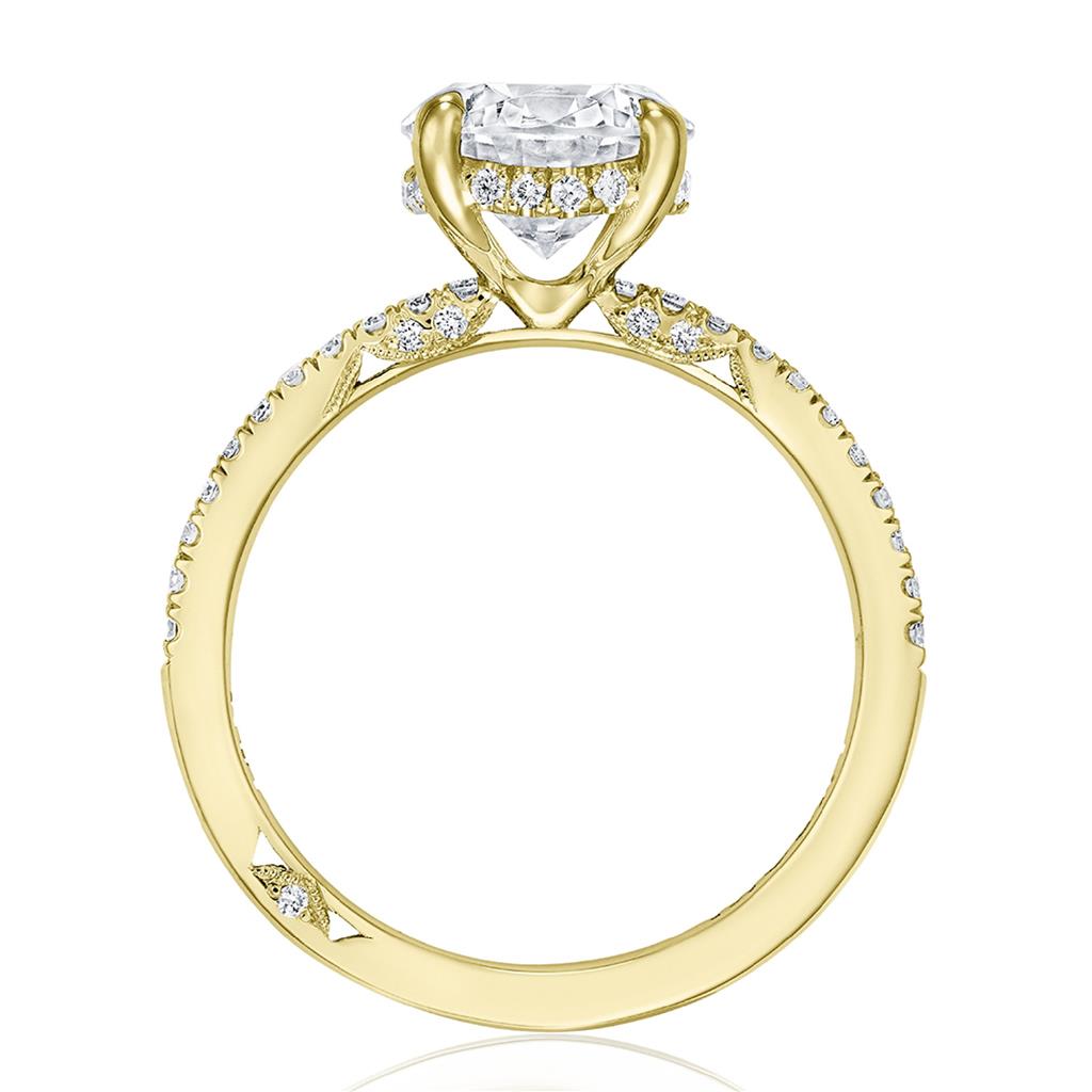 Simply Tacori 18KY Round Ring Mounting 2670 1.5 RD 6.5 Y