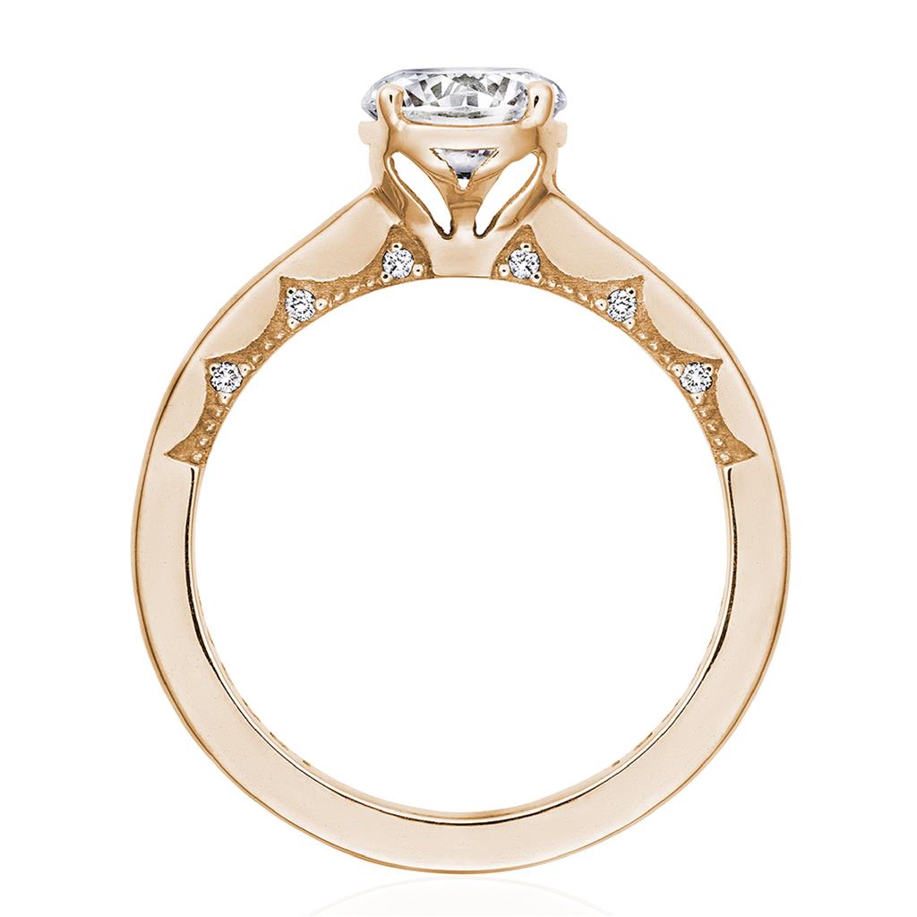 Tacori 14KR Coastal Crescent Ring Mounting P100 RD 6 FPK