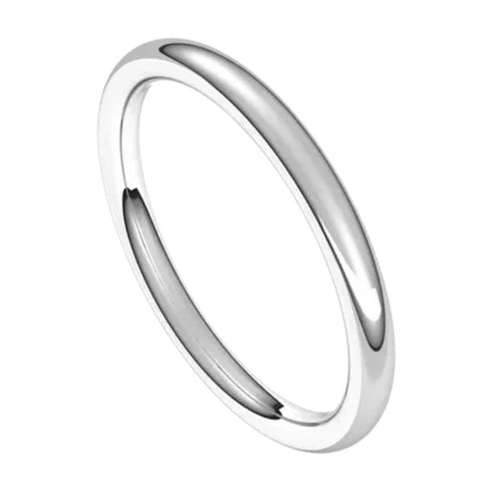 Platinum 2mm Comfort Fit Band E8:1108:P