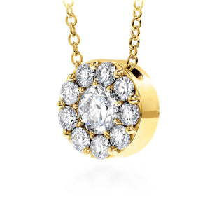 Hearts On Fire 18K Yellow Gold 1/2ct Fulfillment Diamond Necklace FPS00508Y