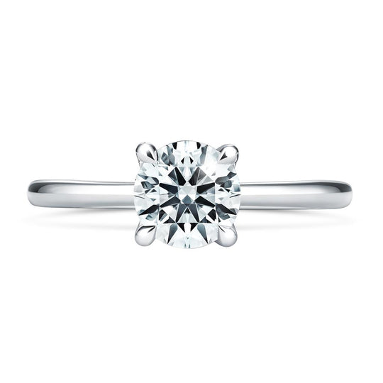 Hearts on Fire Platinum Vela Solitaire Engagement Ring UU2637PTIV11006500