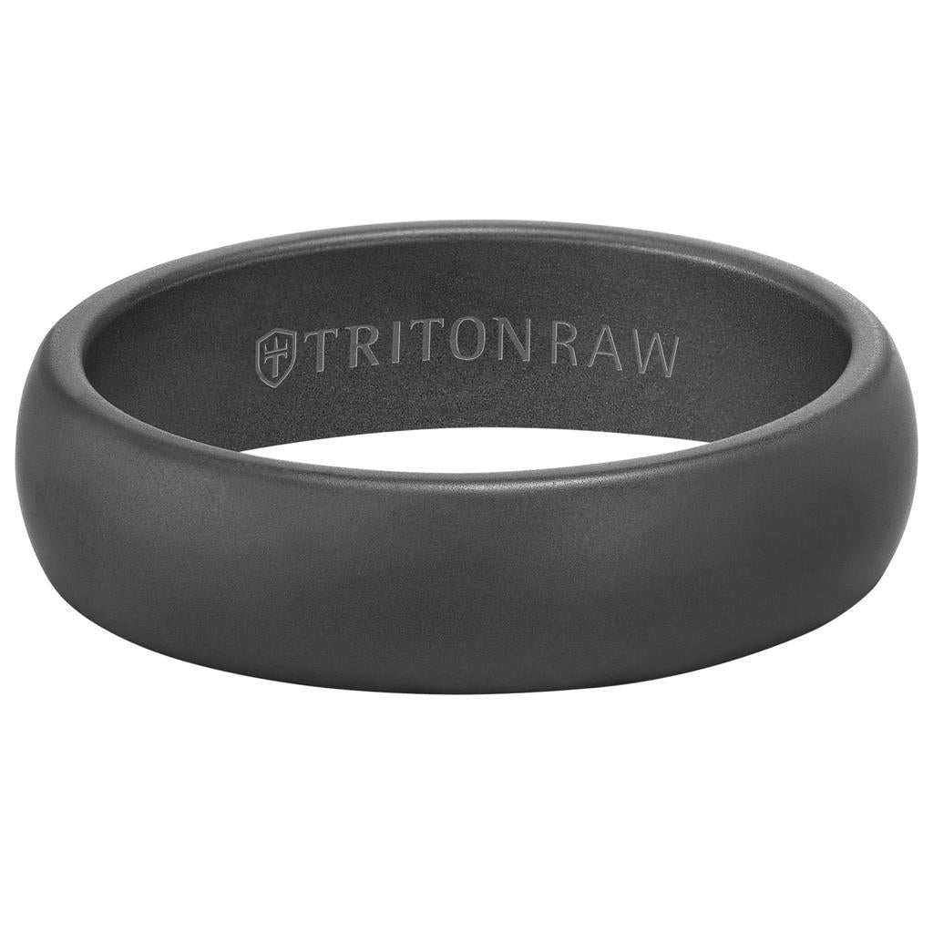 Tungsten Rounded Edge Band 11-RAW0124BC6-G.00