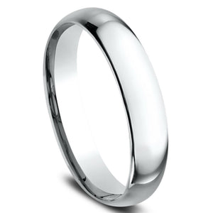 Benchmark 14K White Gold 4mm Comfort Fit Band LCF14014KW06.5