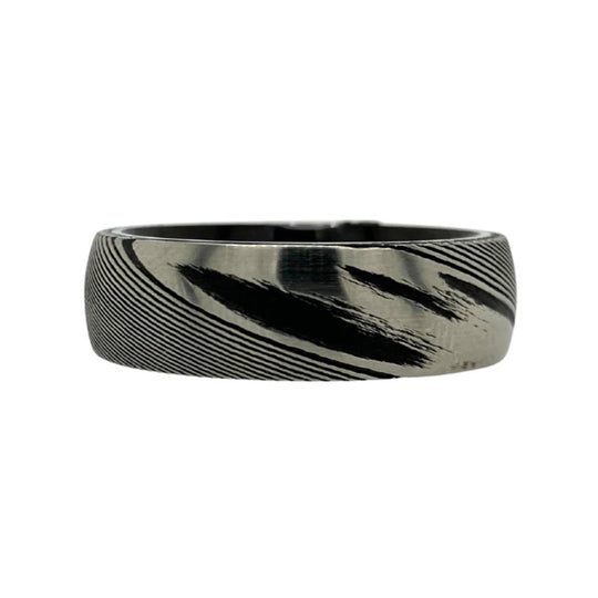 Frederick Goldman Tungsten & Damascus Steel Contemporary Band 11-6050BC7-G.00