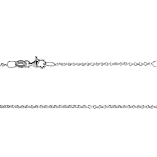 Sterling Silver 1.6 MM Adjustable Cable Chain SCC48AO22-24