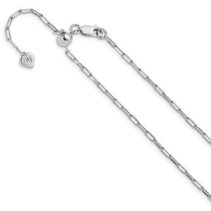 Sterling Silver Paperclip Link Chain FC78-22