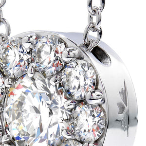 Hearts On Fire 18K White Gold 1/4ct Fulfillment Diamond Necklace FPS00258W