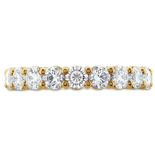 Hearts On Fire 18K Yellow Gold 11 Stone Diamond Band HBASIG1100508Y-C