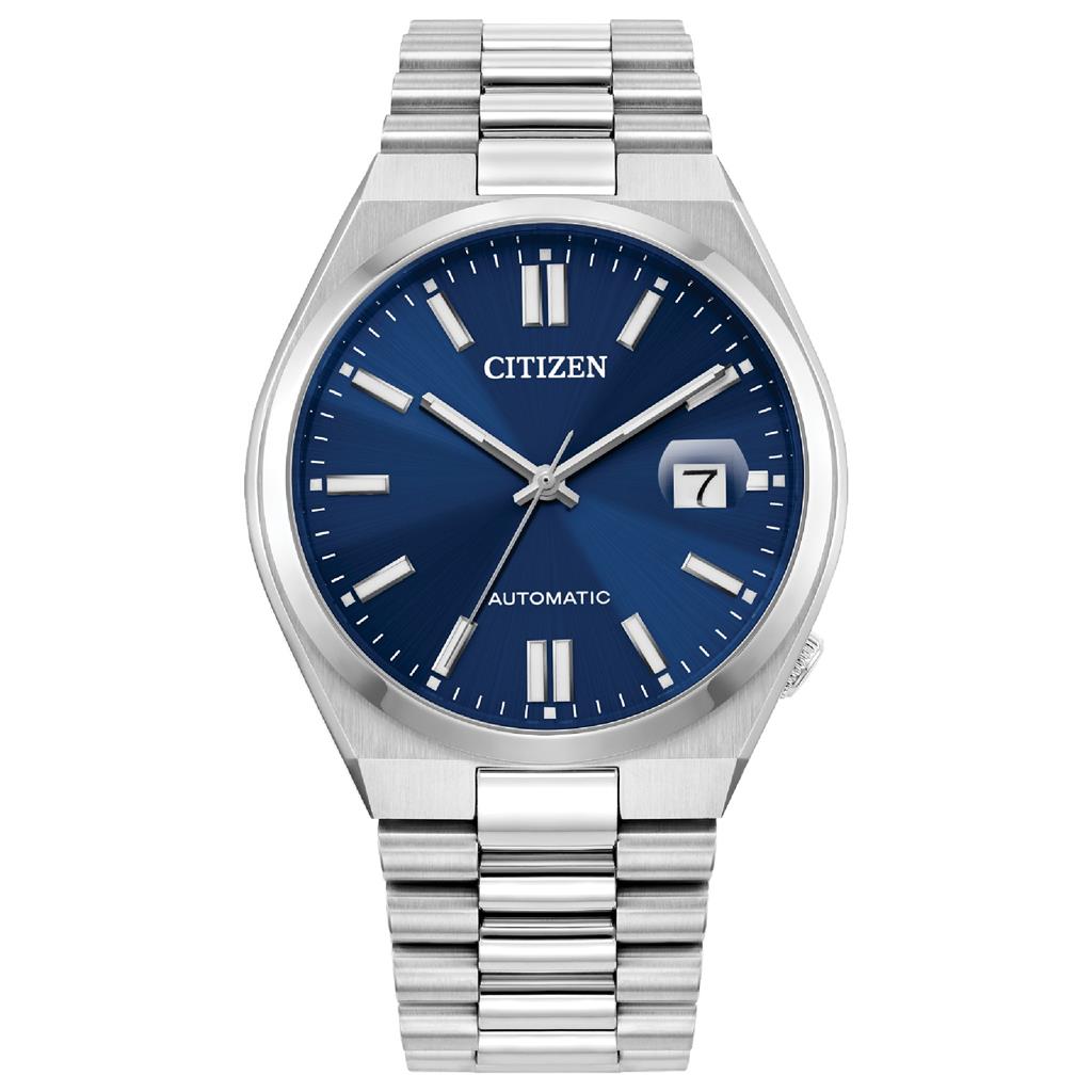 Citizen Gents Tsuyosa Blue Automatic Watch NJ0150-56L