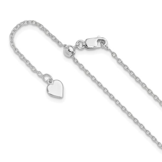 Sterling Silver 1.4mm Cable Chain  FC13-22MOD