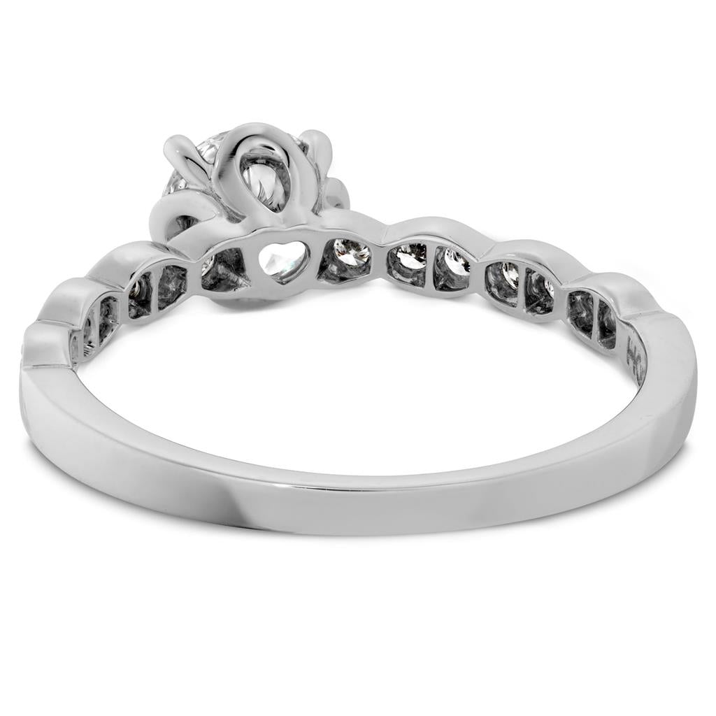 Hearts On Fire 18KW Lorelei Floral Diamond Ring HBSDFL00208WC-C