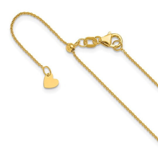 14K Yellow Gold Wheat Chain 1224-22