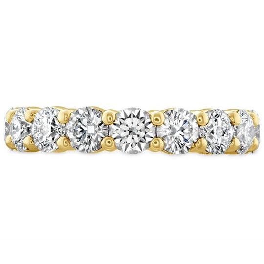 Hearts On Fire 18K Yellow Gold 9 Stone Diamond Band HBASIG901008Y-C