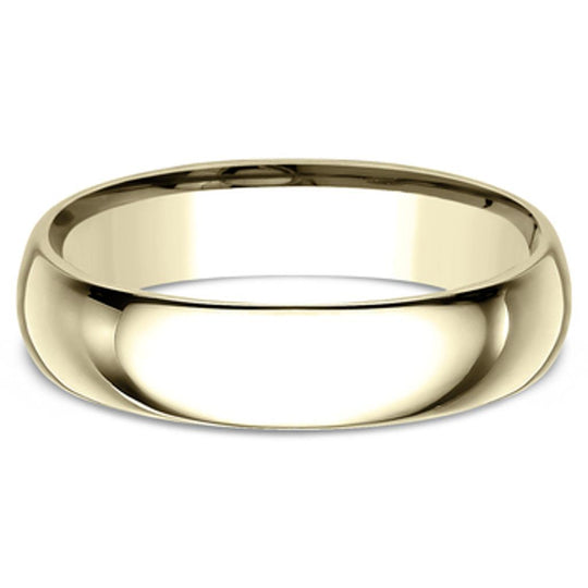 Benchmark 14K Yellow Gold 5mm Comfort Fit Band LCF15014KY06.5