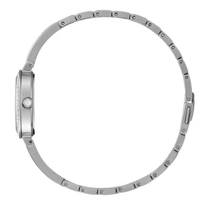 Citizen Ladies Stainless Steel Silhouette Mother of Pearl Eco Drive Watch EM0860-51D