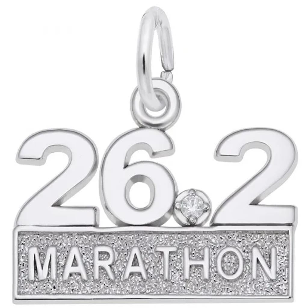 Rembrandt - Sterling Silver Full Marathon Charm - 2737SS