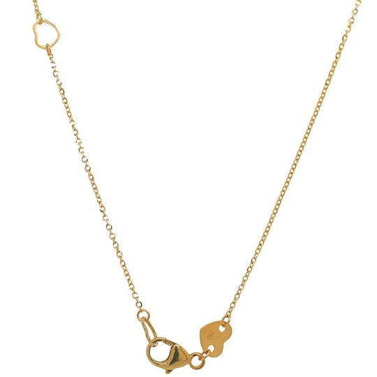 Hearts on Fire 18K Yellow Twinkle Cable Chain TCABLE258Y18