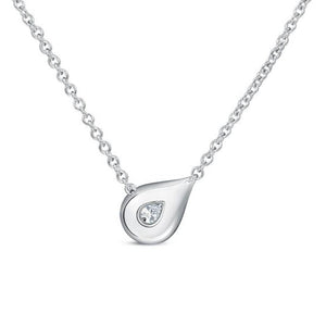 Hearts On Fire 18KW LU Droplet Diamond Pendant UU28088WIJV0301800