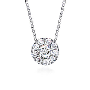 Hearts on Fire 18K White Gold 2ctw Diamond Fulfillment Pendant Necklace FPS02008W
