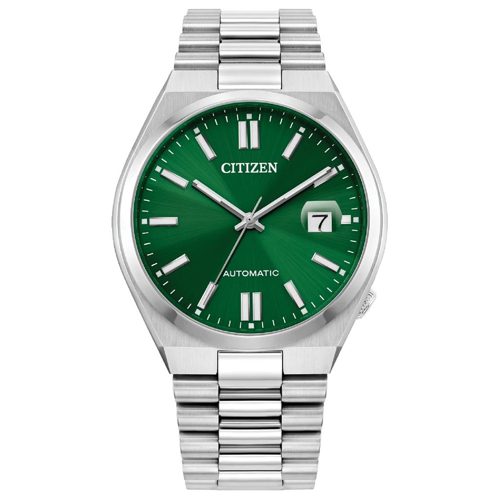 Citizen Gents Tsuyosa Green Automatic Watch NJ0150-56X