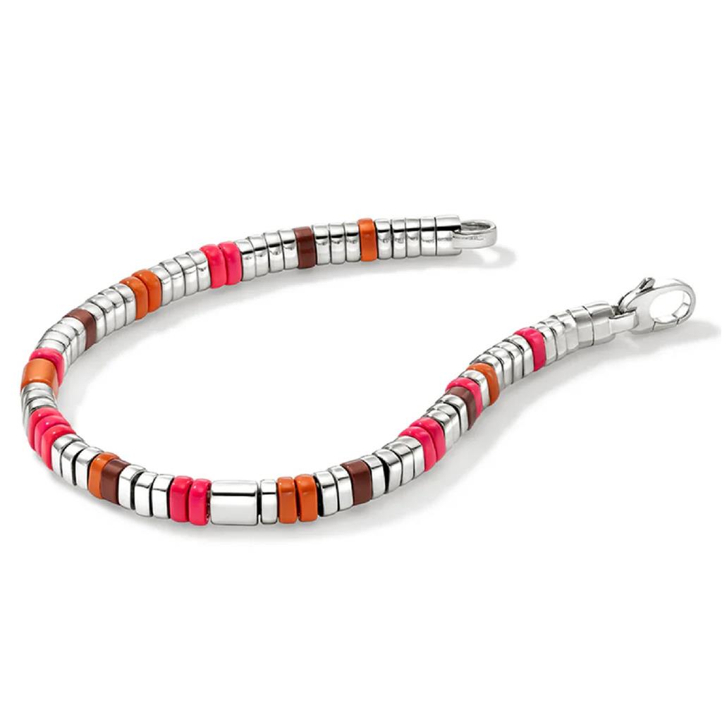 John Hardy Colorblock Sterling Silver Red Jasper Bracelet BUS9012251PKORRJXUM