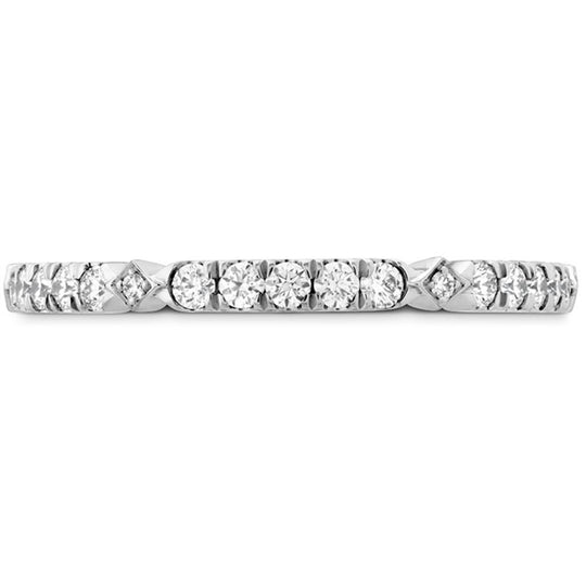 Hearts on Fire 18K White Gold Cali Chic Diamond Band HBACALC00208W-C