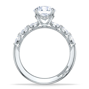 Tacori 18KW Diamond Engagement Ring Mounting 2687 RD 6 W