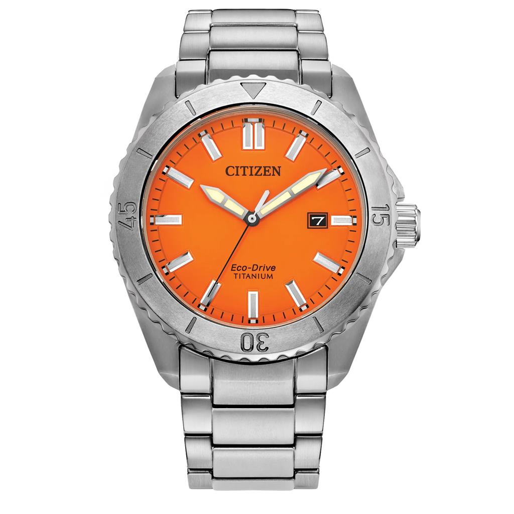 Citizen Gents Silver-Tone Brycen Eco Drive Watch AW1840-50X