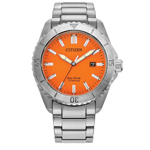 Citizen Gents Silver-Tone Brycen Eco Drive Watch AW1840-50X