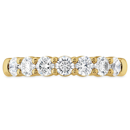 Hearts on Fire 18K Yellow Gold Signature 7 Stone Diamond Band UU227288YGHV0706500