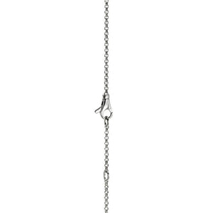 John Hardy Sterling Silver Diamond Pave Round Link Pendant Necklace NBP989542DIX16-18