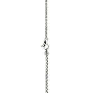 John Hardy Sterling Silver Icon 50 Cross Pendant Necklace NM989477X24