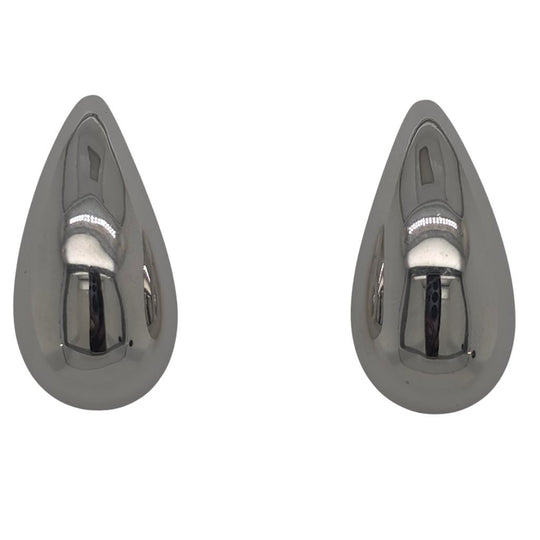 Joryel Vera Sterling Silver Puffy Teardrop Studs E6565