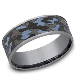 Benchmark Tantalum Blue Camo Band CFT1275784TAGTA10