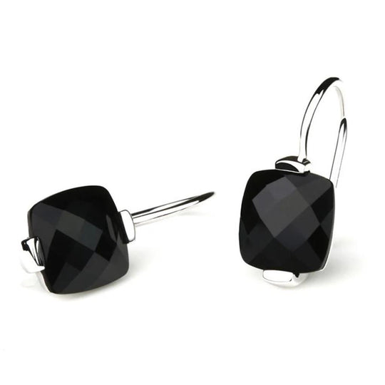 Joryel Vera Sterling Silver Black Onyx Drop Earrings E3915OX