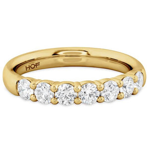 Hearts On Fire 18K Yellow Gold 7 Stone Diamond Band HBASIG700708Y-C