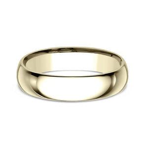 Benchmark 14K Yellow Gold Comfort Fit 5mm Band LCF15014KY10