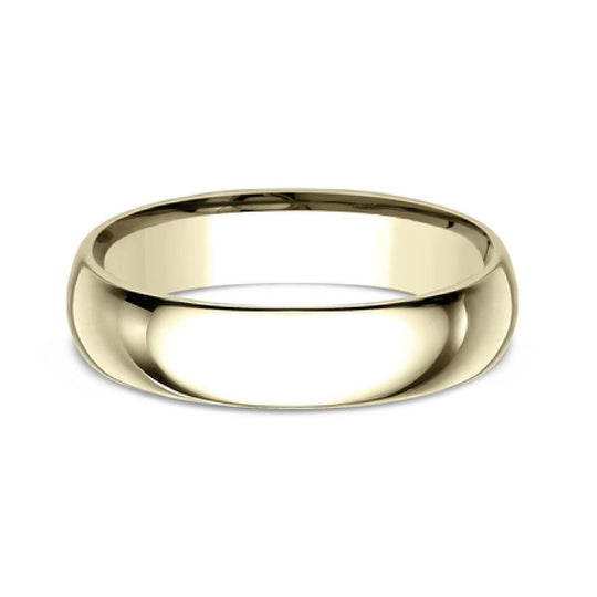Benchmark 14K Yellow Gold 5mm Comfort Fit Band LCF15014KY10