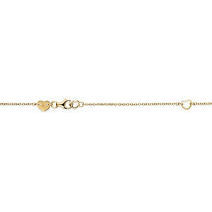 Hearts On Fire 18K Yellow Gold Barre Diamond Pave Necklace UU28778Y