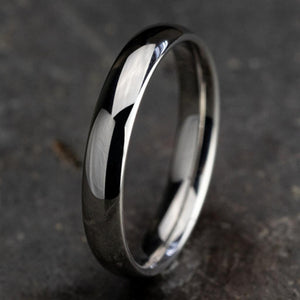 Benchmark 14K White Gold 4mm Comfort Fit Band LCF14014KW06.5