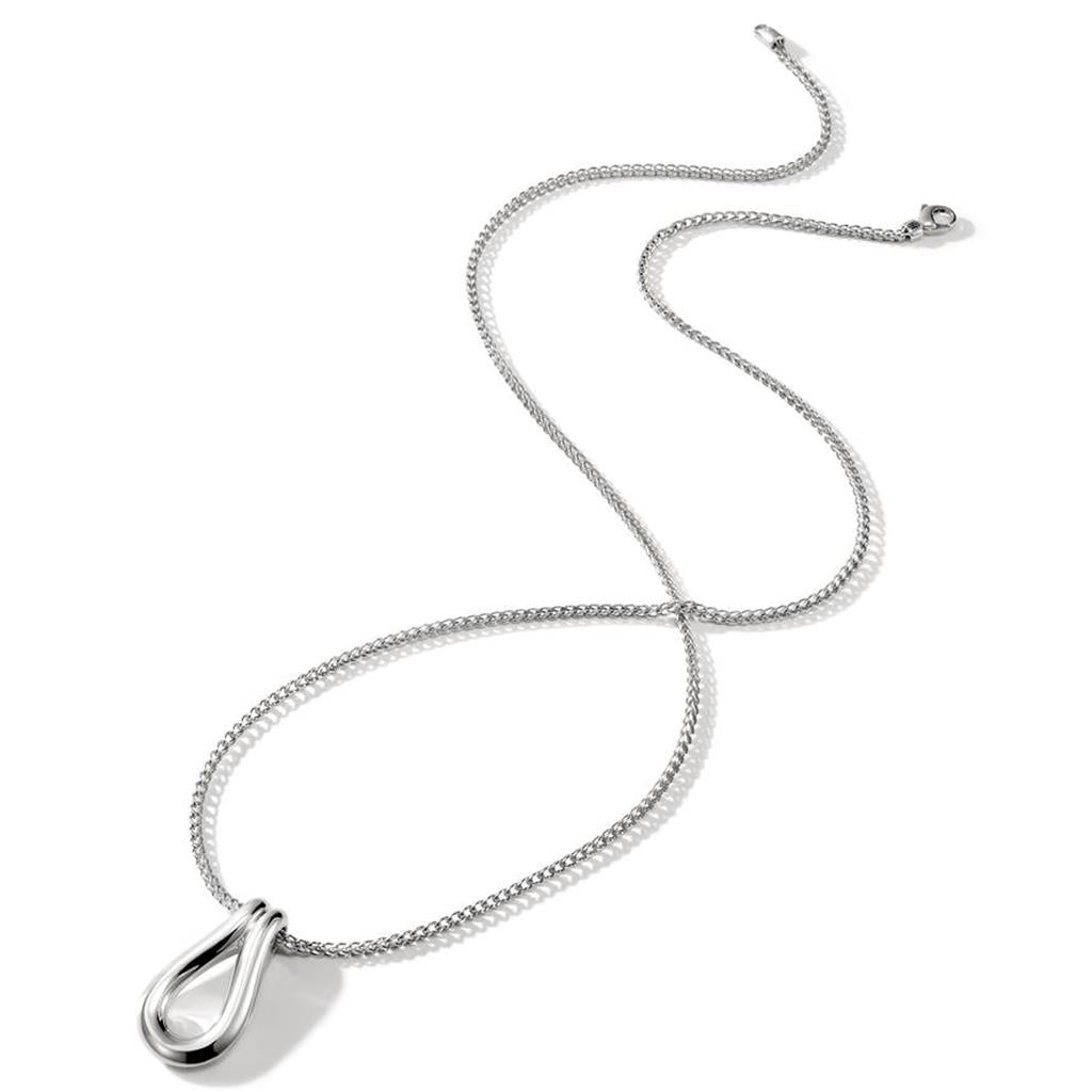 John Hardy Sterling Silver Surf Chain Necklace NB901054X24