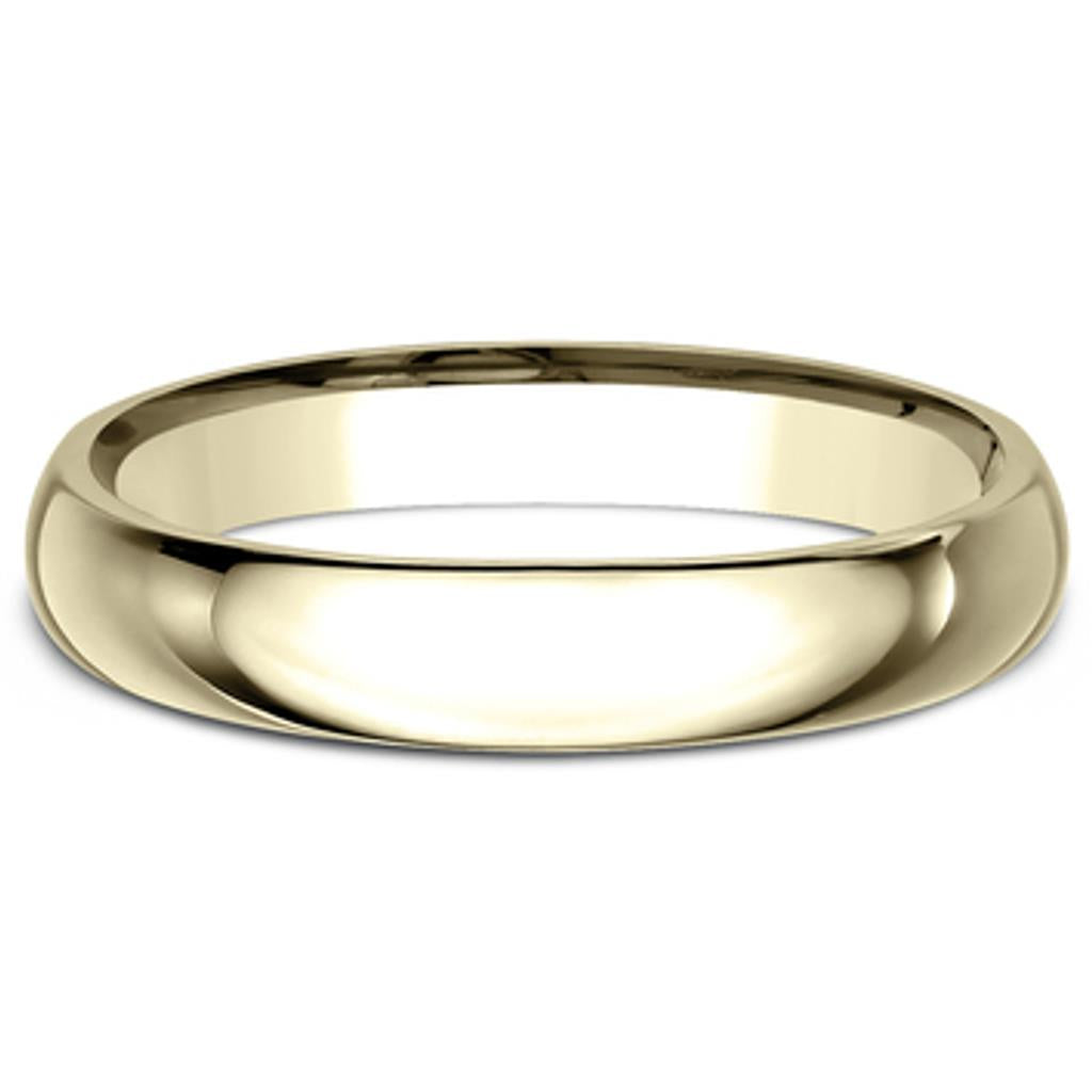 Benchmark 14K Yellow Gold 3mm Comfort Fit Band LCF13014KY10