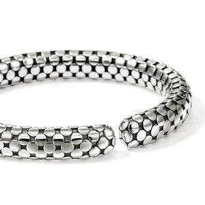 John Hardy Sterling Silver Dot Flex Cuff Bracelet CB30175XM