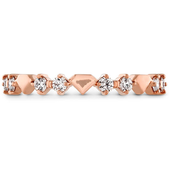 Hearts on Fire 18K Rose Gold Behati Bold Shapes Diamond Band HP-HBA75658R-C